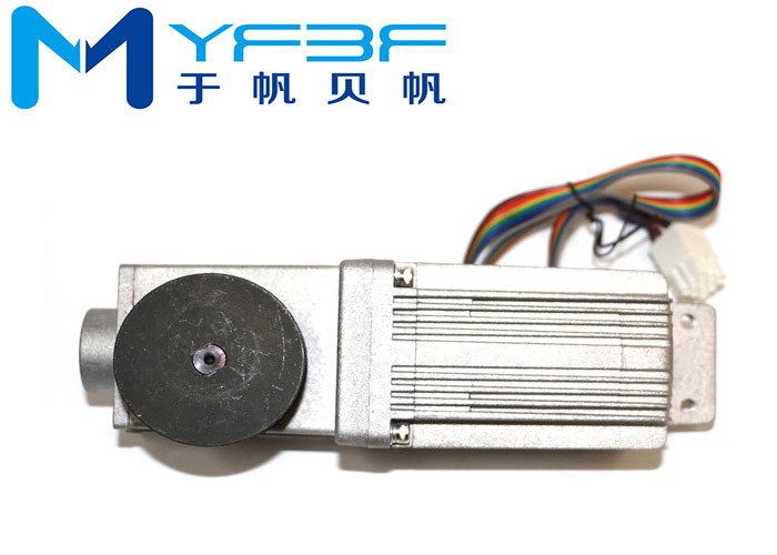 China 24V Automatic Sliding Door Motor , Silent Working Brushless Square DC Motor for sale