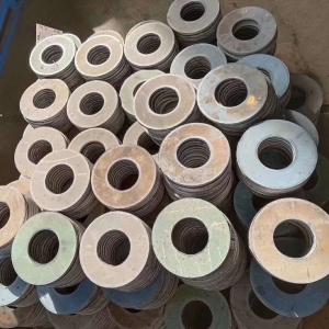 Thickness 4.0 - 30.0mm Punch Pressing JIS Stainless Steel Round Disc