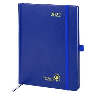 China Medium Sized FSC Hardcover Weekly Planner With 2023 Monthly Tabs wholesale