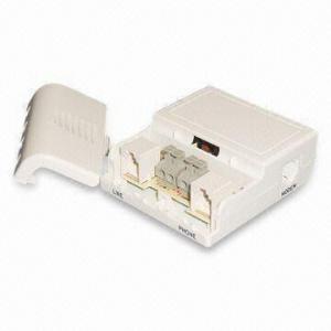China RoHS-compliant UAE ADSL Splitter/Filter, Compatible with Mode-3 Connection on sale