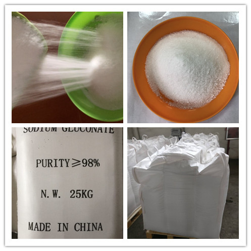 98% Sodium Gluconate Concrete Admixture , Superplasticizer Admixture For Concrete