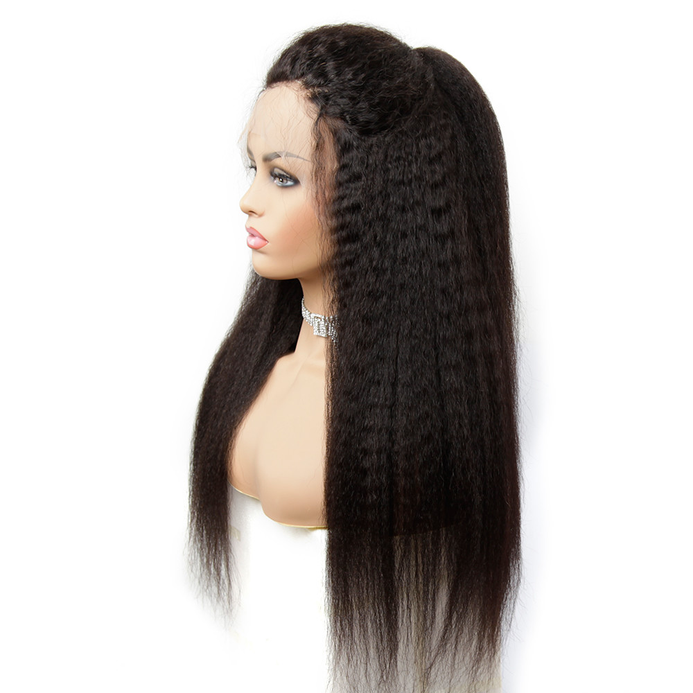 China Smooth 22&quot; Yetta Lace Front Human Hair Wigs wholesale