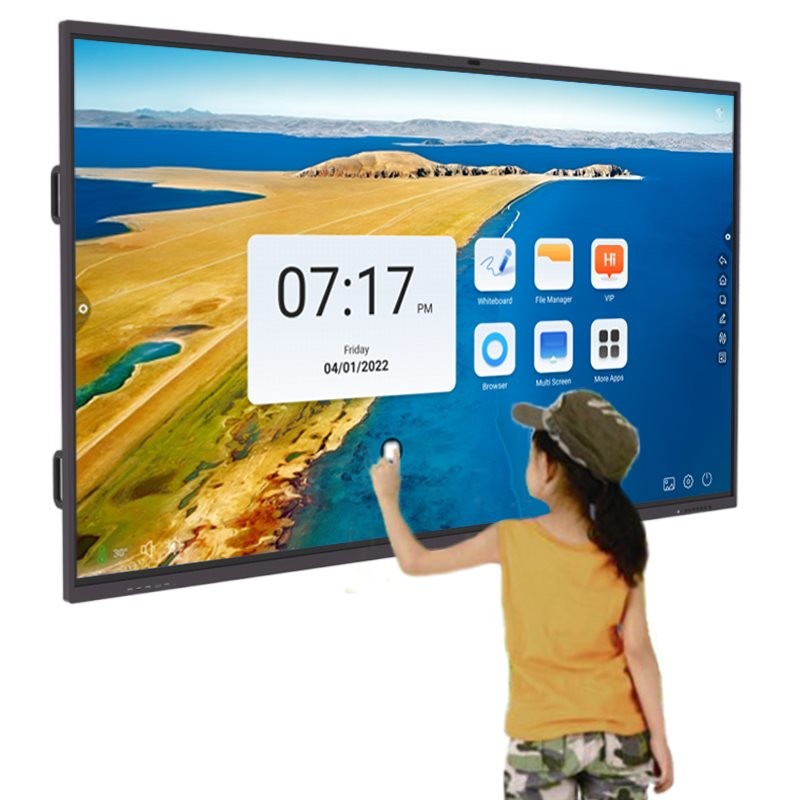 China SKD IR 4K Interactive Touch Screen TV Whiteboard For Classroom on sale
