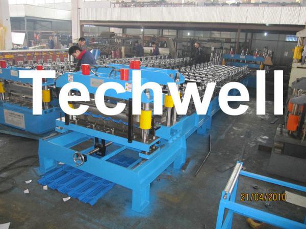 Quality Steel Metal Roof Tile Cold Roll Forming Machine For Roof Cladding, Wall Cladding for sale
