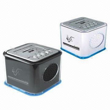 China SD/MMC and USB Card Reader Speakers with FM Radio wholesale