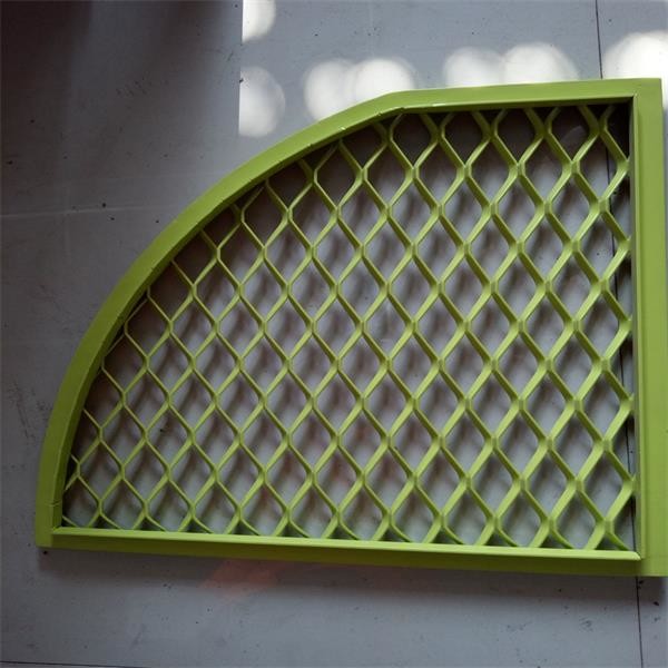 China hotel outdoor hanging decorative expanded aluminum metal mesh wholesale