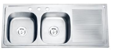 Quality South america moden kitchen sink stainless steel with price for sale