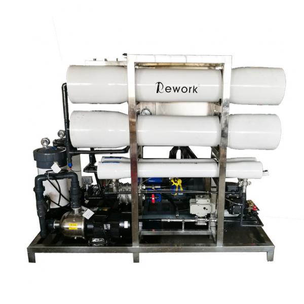Quality 5TPD Marine reverse osmosis system for boats HYDRANAUTICS membrane for sale