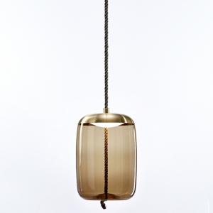 China Amber Glass Glass Pendant Lights Round Brokis Knot Cilindro LED D4002 Model wholesale