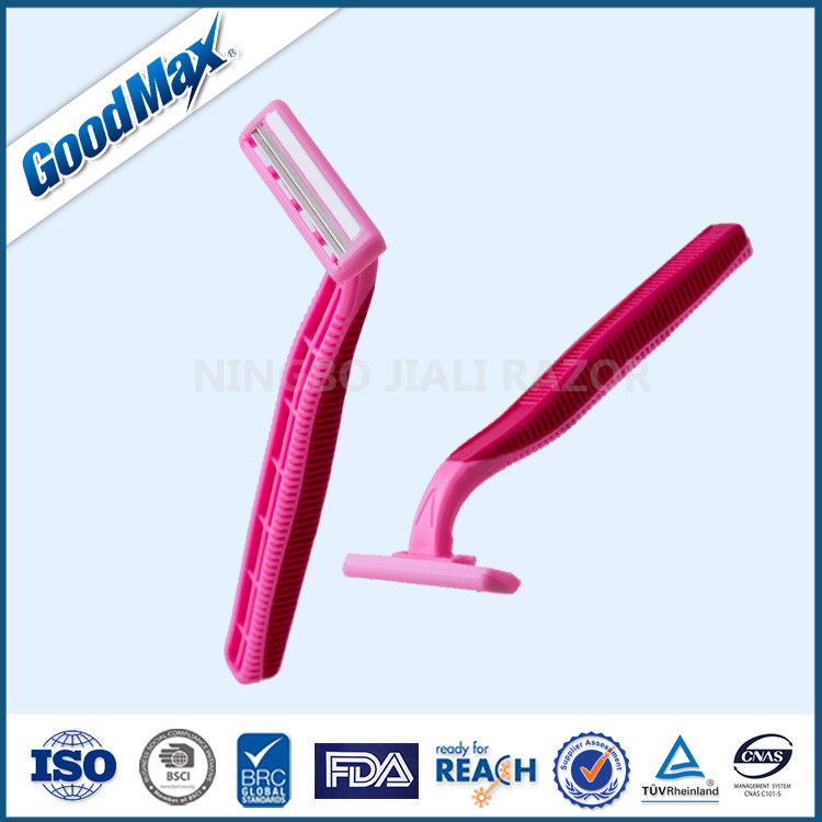 China Goodmax Disposable Double Edge Razor , Good Hardness 2 Blade Razors wholesale