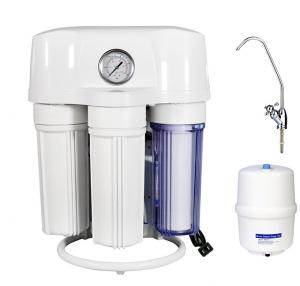 China White Plastic R75gpd 6 Stage Reverse Osmosis Water Filtration System PP & T33 & COPTIRE MEMBERANCE on sale