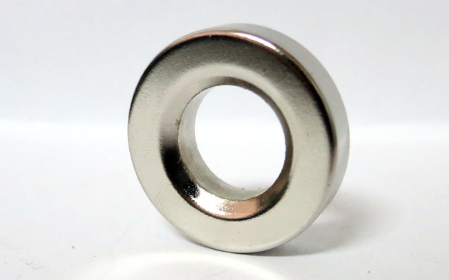 China Permanent NdFeB Rare Earth Ring Magnets For Speaker / Electromotor / Generator wholesale