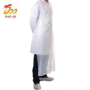 China Household Surgical Disposable Plastic Aprons 1mil 1.5mil Biodegradable wholesale