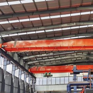 China 5 Ton Industrial Workstation Overhead Bridge Crane 30m Lifting on sale