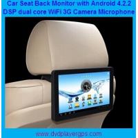 China 1080P Touch Screen 10.1Car Back Seat Monitor With WIFI,3G,Capacitive Panel,Game Play for sale