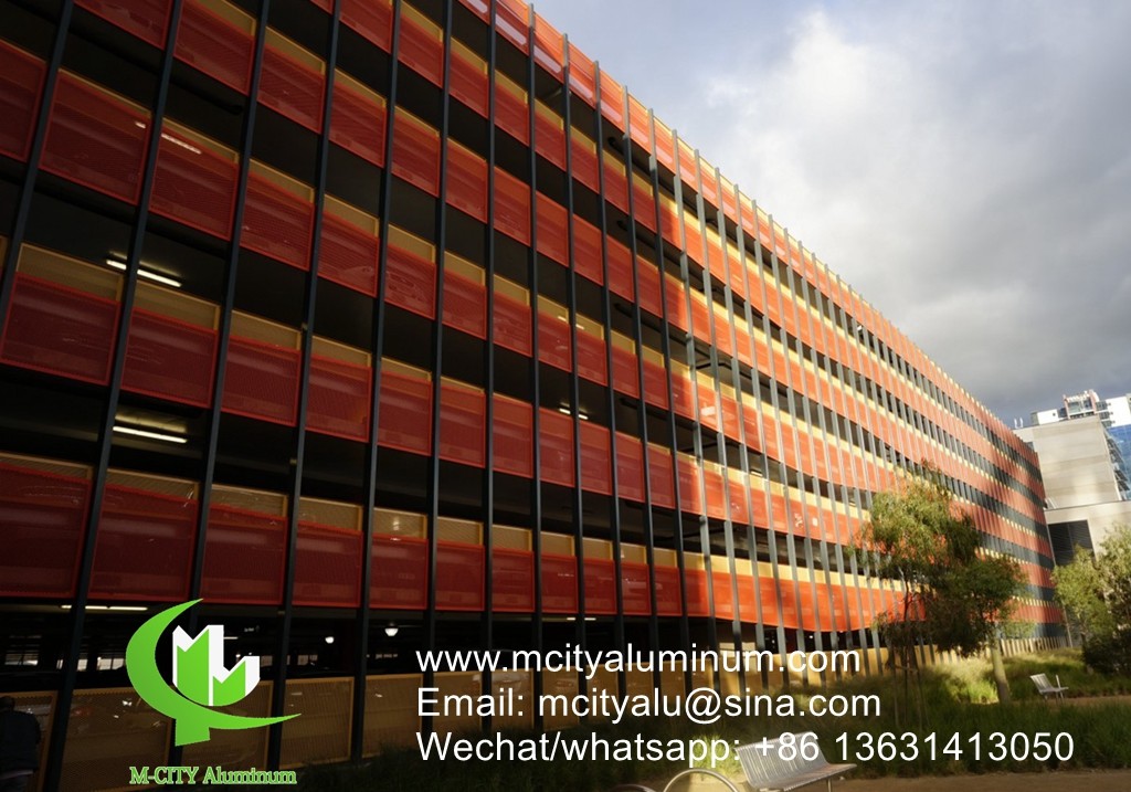 China Facade Wall Cladding Aluminum Perforated Sheet  ExteriorBuilding  Ceiling Covering wholesale