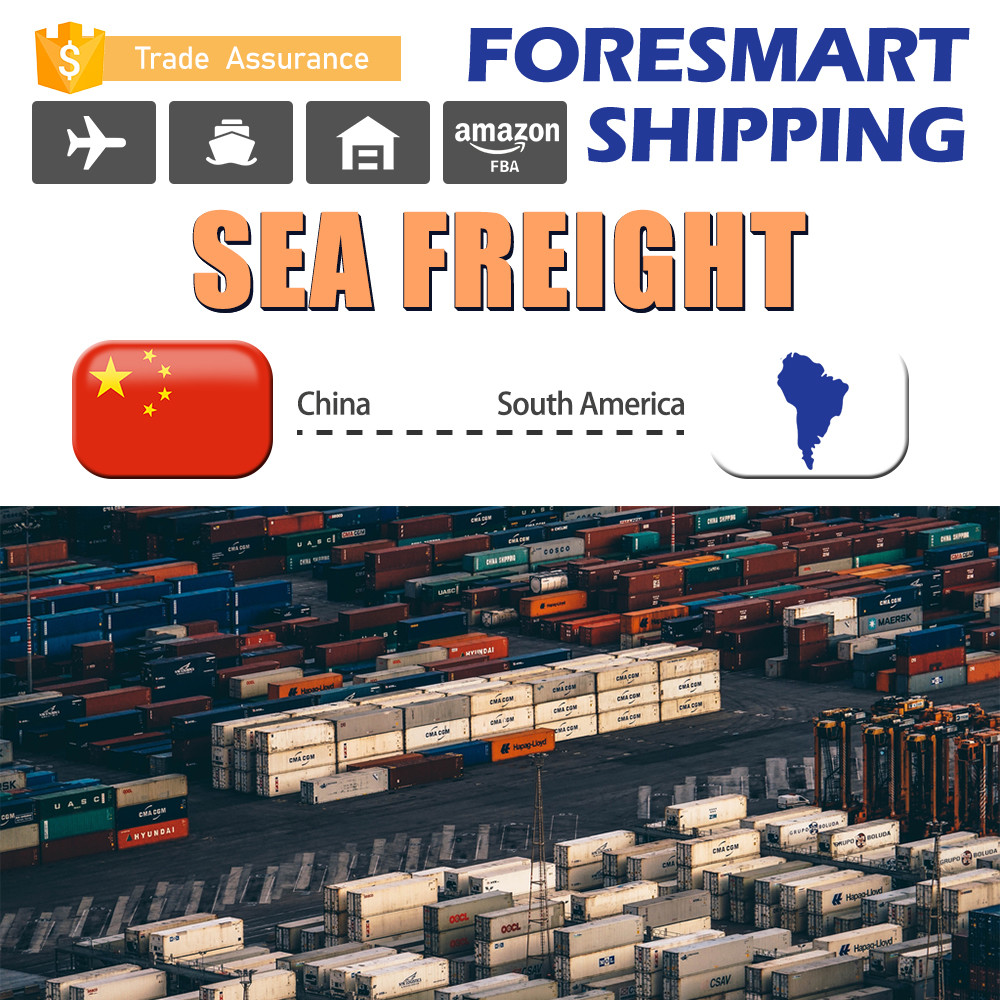 China To South America Door To Door LCL Sea Freight