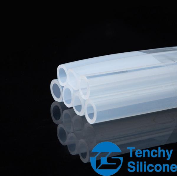 Quality Odorless High Temp Silicone Tubing Food Grade Round Shaped For Medical Devices for sale