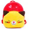 3 Years Old Cat Child Stuffed Animal Backpack Kindergarten Custom Plush Bag for sale