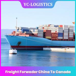 China Door To Door Sea Freight Forwarder China To Canada , DDP Amazon Fulfillment Services on sale