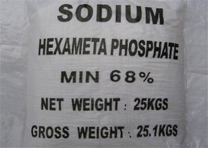 China 68% Sodium Hexametaphosphate Water Treatment , Sodium Hexametaphosphate SHMP wholesale