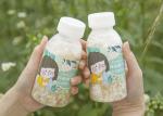 China 400ml 14oz Heat Resistant Square Plastic Juice Bottle Soy Milk Tea Bottels Juicy Bottles Beverages wholesale