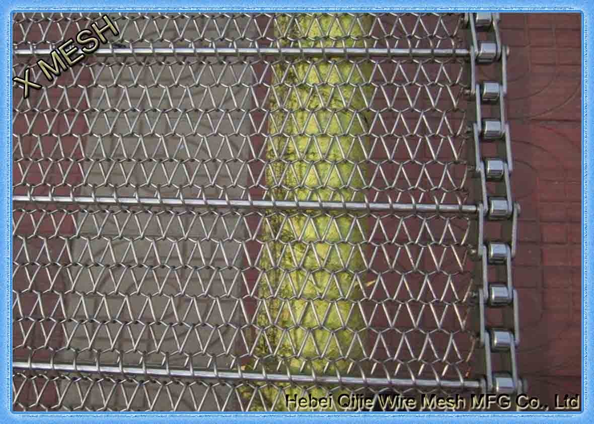 China Inconel 601 Wire Mesh Conveyor Belt / Stainless Steel Conveyor Chain Belt on sale