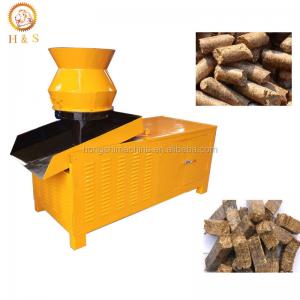 China High capacity biomass cube briquette press machine peanut shell pellet making machine for fuel wholesale