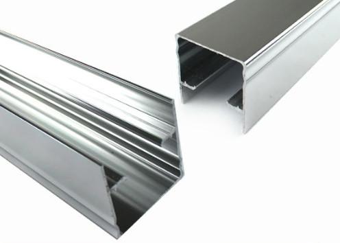 Quality T5 Arch Aluminum Window Profiles , Glass Door Metal Frame Aluminum Profile for sale