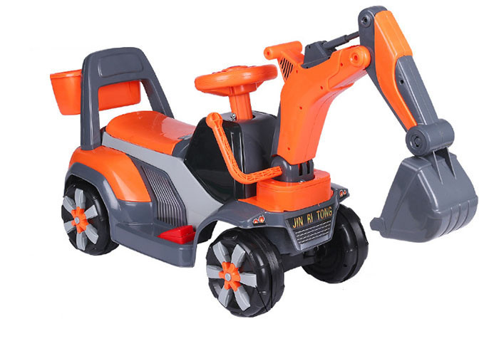 China Professional Childrens Electric Ride On Cars / Sit On Excavator Toy EN71 Approved wholesale