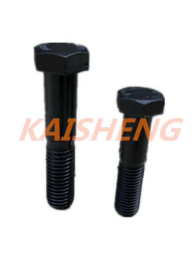 High Tensile Plow ZINC Track Shoe Bolts And Nuts 40Cr Chassis Parts for sale