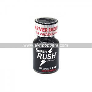 China AWJpoppers 10ML PWD Super Rush Original Black Label Poppers for Gay wholesale