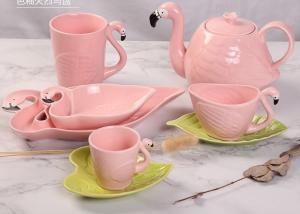 China Promotional LFGB Nordic Style Flamingo Tea Set wholesale