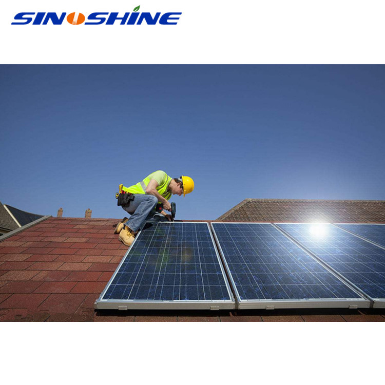 Buy cheap SINOSHIINE 10kw solar system on grid solar panel system 2kw-20kw with best price from wholesalers