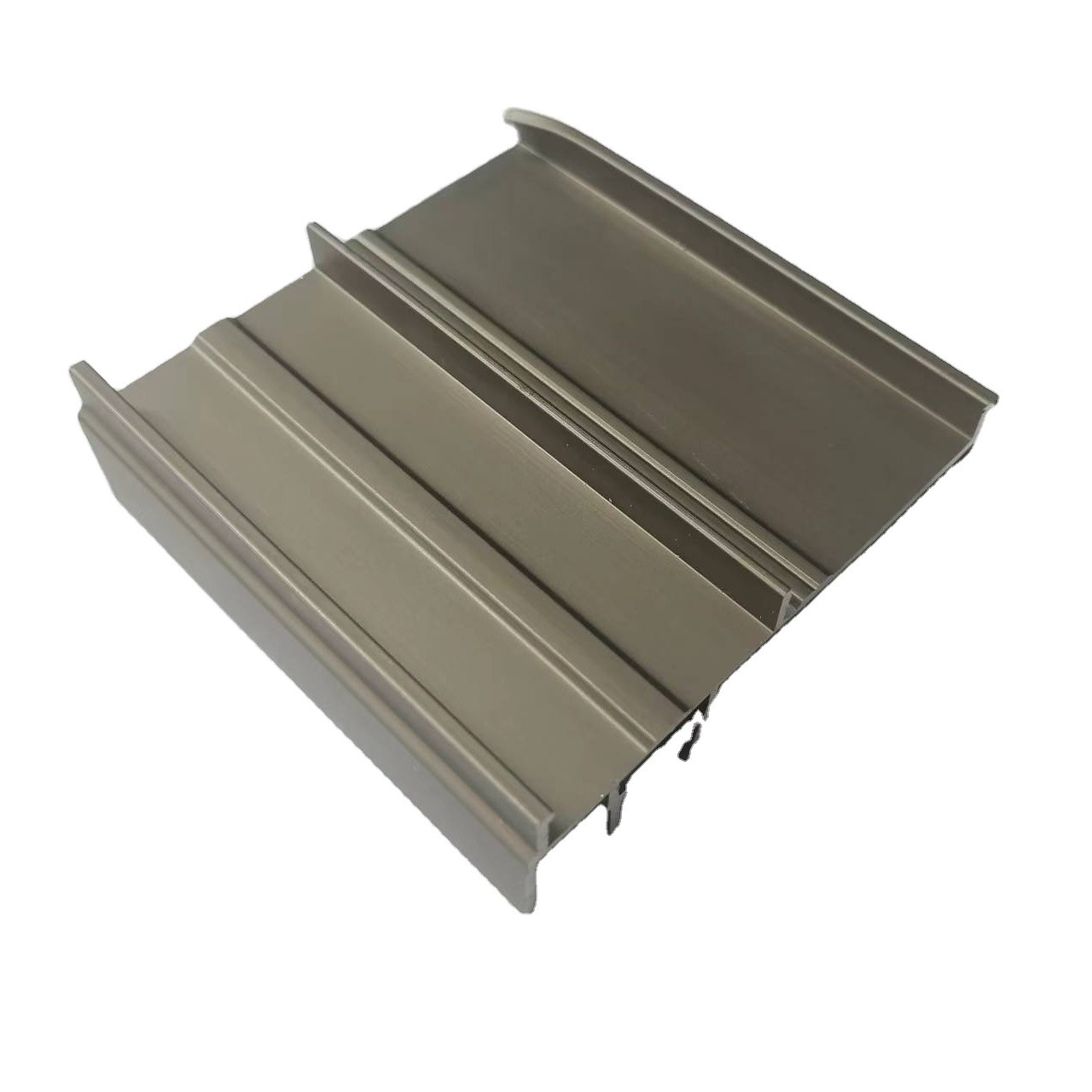 China Champagne Electrophoresis Anodized Aluminum Profiles For Glass Doors wholesale