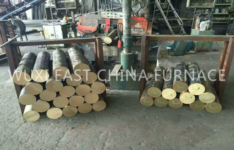 Red Copper Wire Billet Continuous Casting Machine Horizontal Type Customized Length