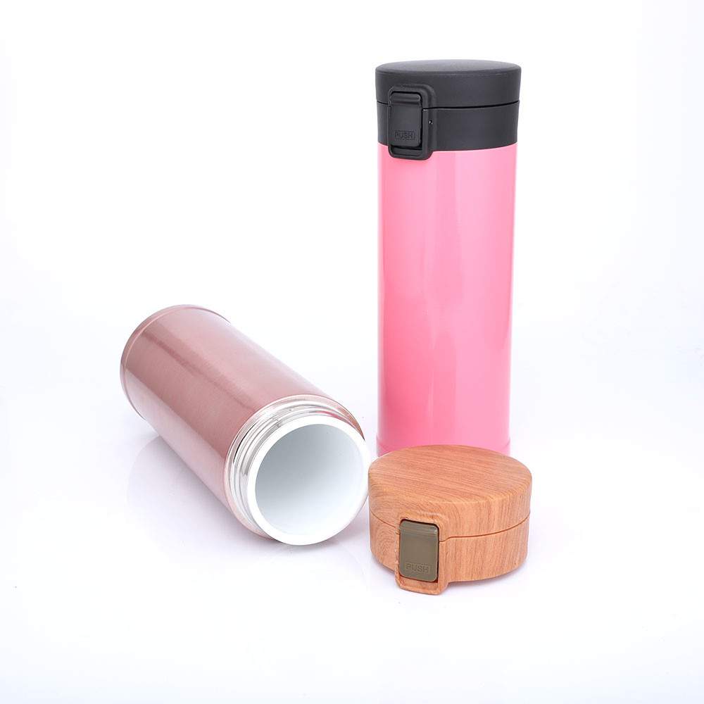 China Portable Ceramic Liner 0.48L Thermos Insulated Cup wholesale