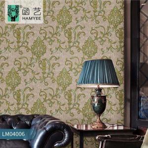 China European Style Modern Textured Wallpaper , 0.69mm Three Dimensional Wall Paper wholesale