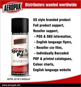 Aerosol de pintura for South America Market , Store in a Cool / Dry Place