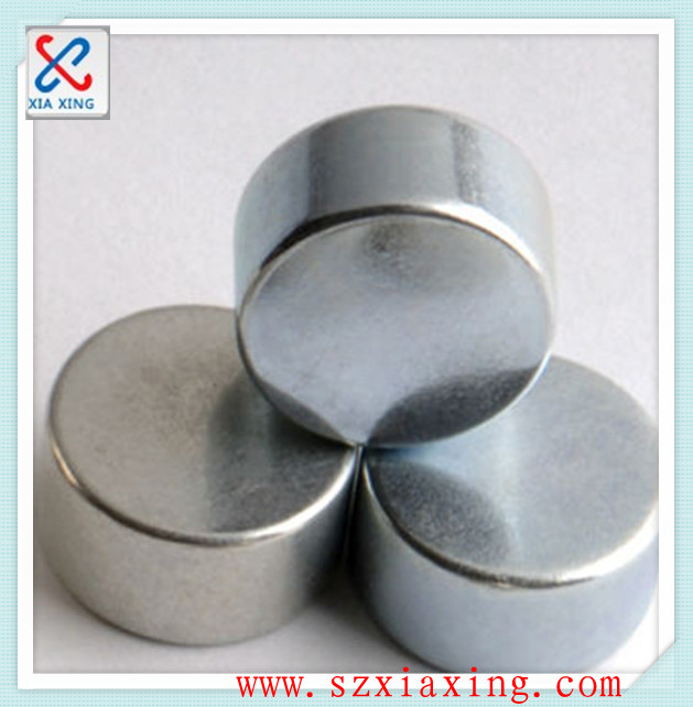 China N35 Cylinder Neodymium Magnet Dia8*H20mm, Zinc coated, used for reed switch the price is USD0.315/pc FOB China wholesale