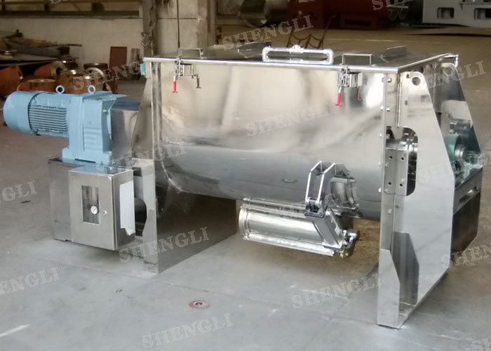 China Industrial Spiral Mixer Machine For Powder , Medicine Powder Dry Mixer Machine wholesale