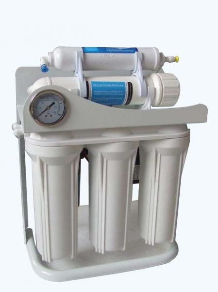 Quality CE ROHS certificated 5 stages  alkaline ro water filter with stand oil gauge meter for sale