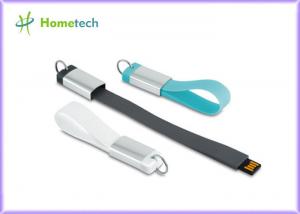 China Waterproof Silicone Wristband Usb 2.0 Memory Stick , Flash Pen Drive 4gb 32gb Custom Logo wholesale