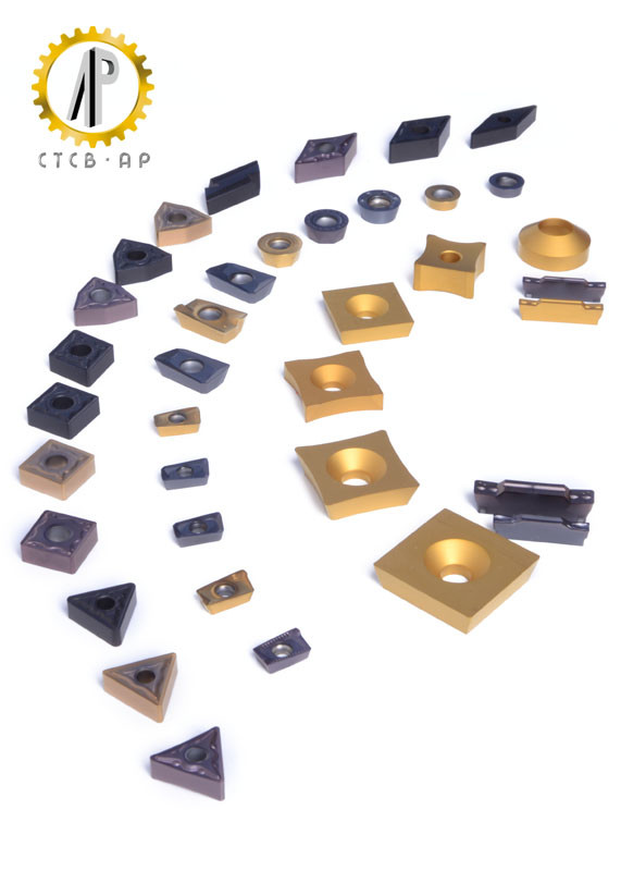 Quality Hard Metal Tungsten Carbide Inserts For Machining Steel / Cast Iron 120-200M / Min for sale