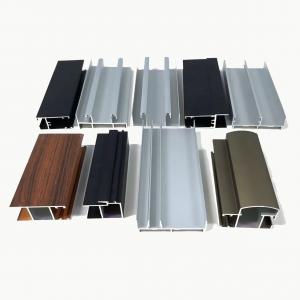 China Customized Aluminum Sliding Window Profiles Extrusion Anodized wholesale