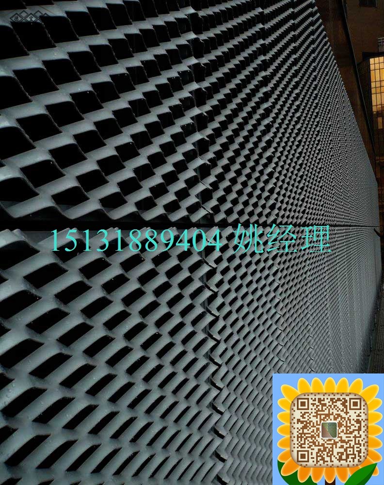 China aluminum diamond hole security grilles metal  protection outside wall grille panel wholesale