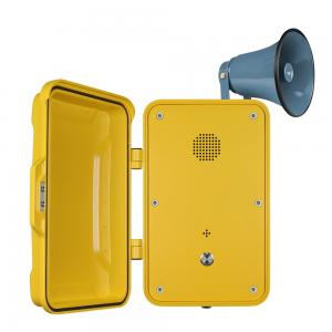 China Impact Resistant Industrial Weatherproof Telephone Equipped With Horn And Lamp wholesale