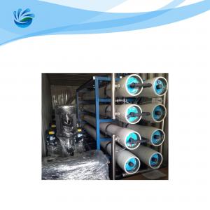 China 6TPH Containerized RO Water Treatment System For Drinking Water on sale