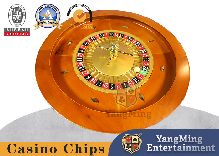 18 Inch Solid Wood Manual Turntable Roulette Machine for sale
