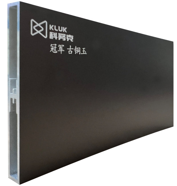 China Hot Sale Black Extinction Electrophoresis Anodized Aluminum Extruded Profiles wholesale